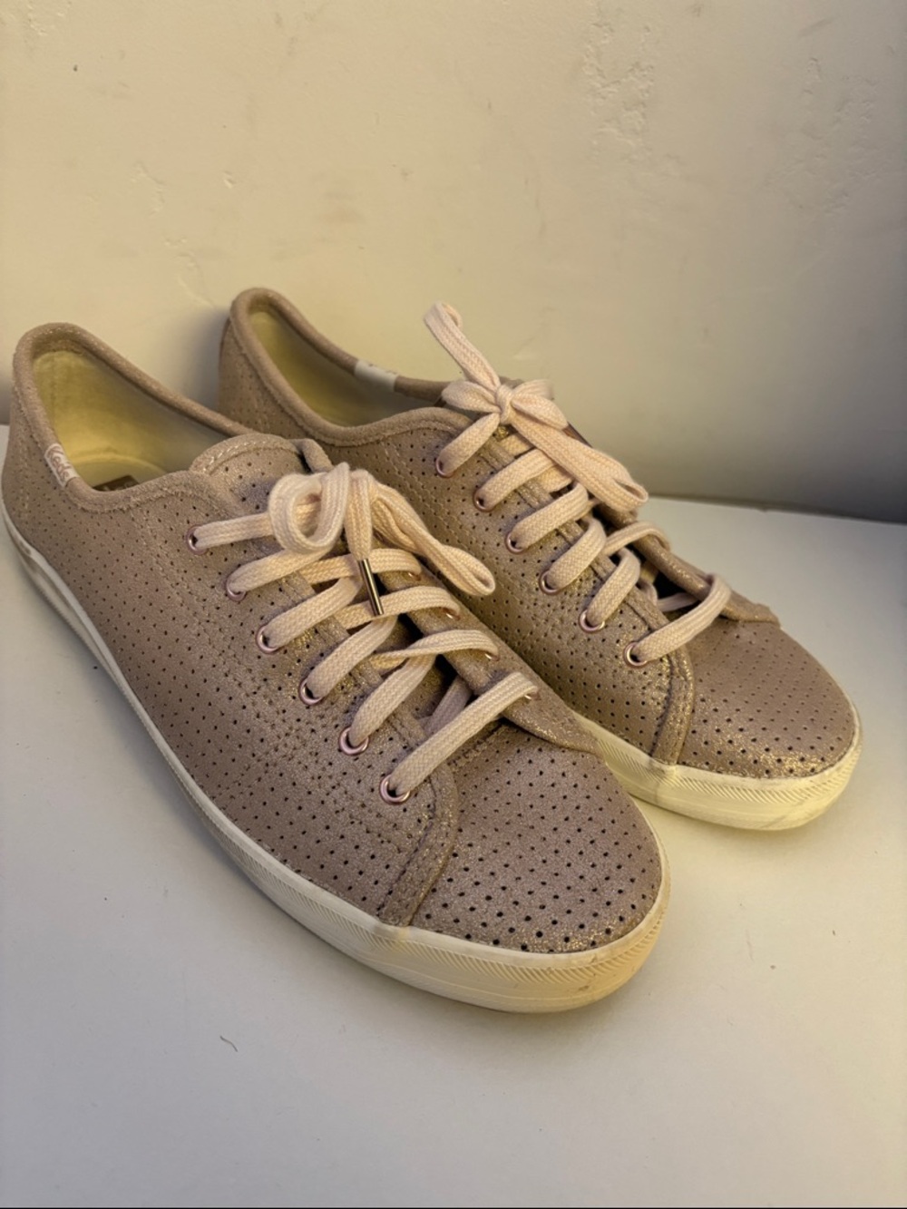 Keds x Kate Spade Women’s Perforated Lace-Up Casual Sneakers